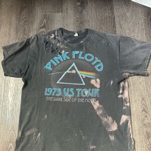 1973 Pink Floyd U.S. tour distressed shirt